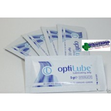 FIRST AID OPTILUBE GEL STERILE MEDICAL LUBRICATING JELLY 2.7gm SACHETS X 5