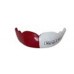 Signature Mouthguard Type 2 Adult Smooth Air Club Colours Red/white