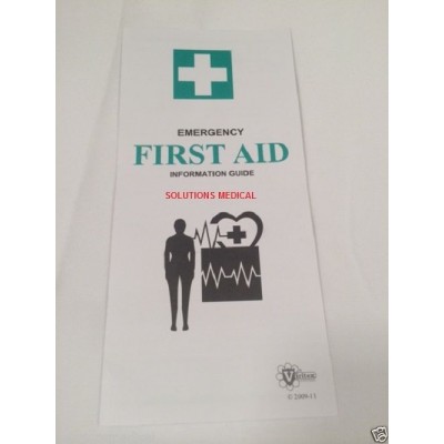 First Aid Guide Emergency Viritex Pamphlet