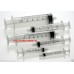 Syringe 10ml Lock Tip Syringes Only - N0 Hypodermic Needle x5