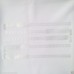 Patient Id Wrist Bands Pvc Latex Free Adult Adjustable Length Clear 25 Pieces
