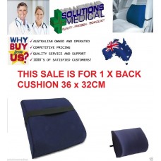 FOAM BACK SUPPORT CUSHION HOME, OFFICE, CAR, RELIEVE BACK PAIN