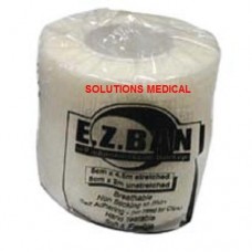 First Aid Elastic Cohesive Bandage 7.5cmx4.5m(X2) White