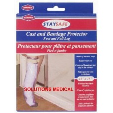 CAST AND BANDAGE PROTECTOR FOOT AND FULL LEG (X1)