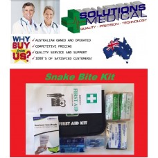 1 x SNAKE BITE FIRST AID TRAVEL KIT IN TOUGH POUCH SUPER VALUE
