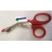 Trauma Shears First Aid Emergency Universal Scissors Autoclavable 19cm Red