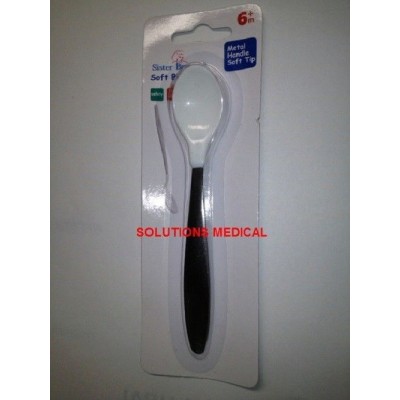 Soft Bit Spoon Metal Handle Bpa Free (X1)