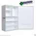 First Aid White Steel Large Cabinet Wall Mount Side Opening (Empty Case Only)