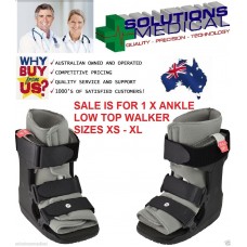 OSSUR EQUALIZER LOW TOP WALKER FOOT ANKLE REHABILITATION MOON BOOT SIZE XS-XL