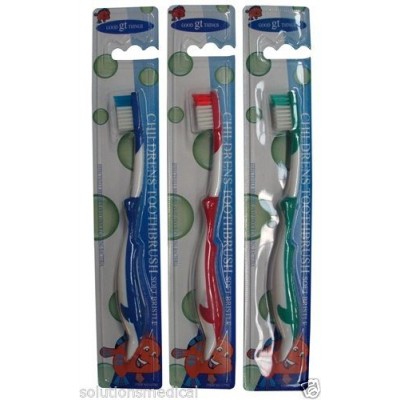 Kids Dolphin Handle Toothbrushes (Soft) x4