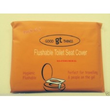 5PC DISPOSABLE TOILET SEAT COVER HYGIENE FLUSHABLE NEW
