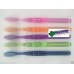 Toothbrush With Hard Plastic Cover Adult X 18 Pieces Mixed Colours