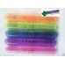 Toothbrush With Hard Plastic Cover Adult X 18 Pieces Mixed Colours