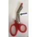 Trauma Shears First Aid Emergency Universal Scissors Autoclavable 16cm Red