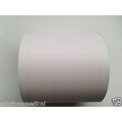 Ecg Paper 50mm X 30m Red Trace Red Grid X 1