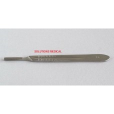 3 X SCALPEL HANDLE NO 4 PRECISION STAINLESS STEEL NON STERILE AUTOCLAVE