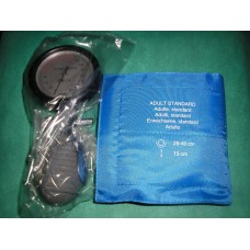 Aneroid Sphygmomanometer One-handed With Adult Cuff (Royal Blue) X1 Medical