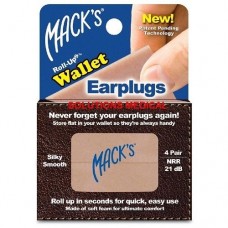 Macks Roll Ups - Wallet Ear Plugs 4 Pairs/pkt (Mack's)