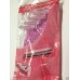 Razor Pink Ultra Sharp 5 Pack Twin Blades Disposable X4 Packets (20 Razors)