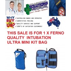 FERNO 5130 INTUBATION ULTRA MINI KIT BAG ONLY NO CONTENTS QUALITY ITEM