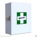 First Aid White Steel Cabinet Wall Mount Side Opening (Empty Case Only)