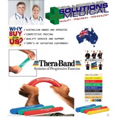 THERABAND EXERCISE STRETCH RESISTANCE FLEX BARS THERA-BAND 4 COLOURS