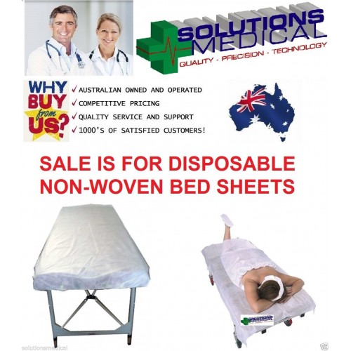 BED SHEETS NONWOVEN DISPOSABLE FITTED BED SHEETS HOSPITAL CLINIC HOME USE