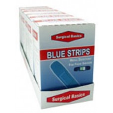 300 BLUE BAND AIDS METAL DETECTABLE STRIPS 50/BOX (x6)