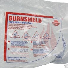 Burnshield hydrogel burn dressing 60cm x 40cm treatment for first aid burns