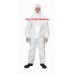 Hi Calibre Protective Disposable Coveralls X 1 Microporous White (Xxl)