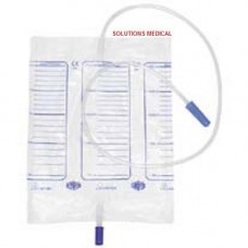 URINE DRAINAGE BAG 2000ML STERILE WITH OUTLET (x50)