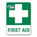 First Aid Metal Tin Or Poly Safety Sign 300x225mm,450x300mm Or 600x450mm