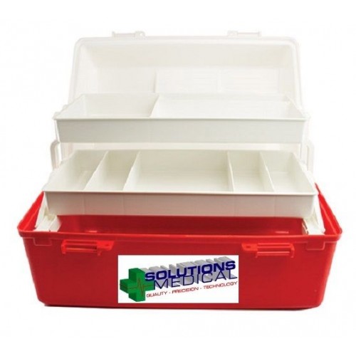 First Aid Kit Medium Tackle Box Style (Empty Case Only)