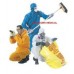 Hi Calibre Protective Disposable Coveralls X 1 Microporous White (M)