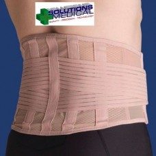 THERMOSKIN ELASTIC AND COMPRESSION SUPPORT BACK STABILISER