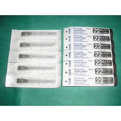 Hypodermic Terumo Needles 22g X 1-1/2" (X 50)