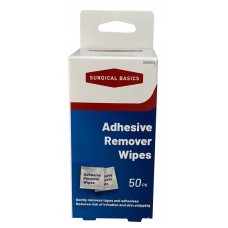Adhesive Remover Wipes 6 x 6cm 50pk