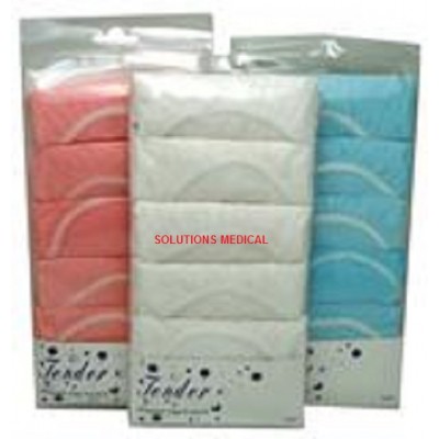 Tender Shower Caps 6 Pack 3 Colours Available