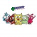 Little Monsters Gel Bead Hot And Cold Pack Reusable 5 Colours 