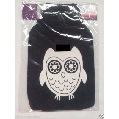 Hot Water Bottle Knitted Cover Owl Design (X1)