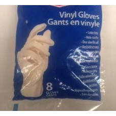 Vinyl Gloves Latex Free Non Sterile Ambidextrous 8 Pack