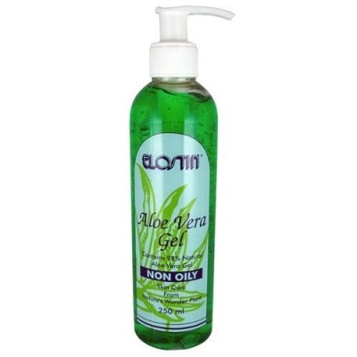 Aloe Vera Gel Elostin Skin Care Pump 250ml