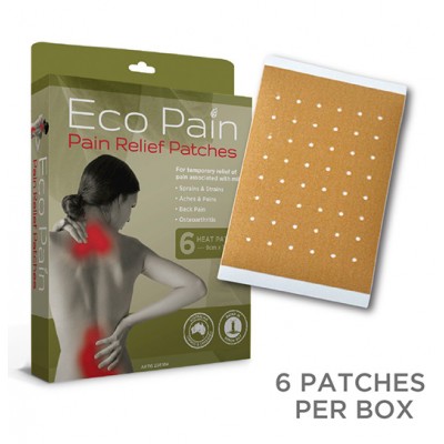 Eco Paineze Pain Relief Patches 6 Pack
