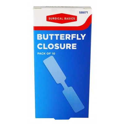 Band Aid Butterfly Closures (10/box) X3