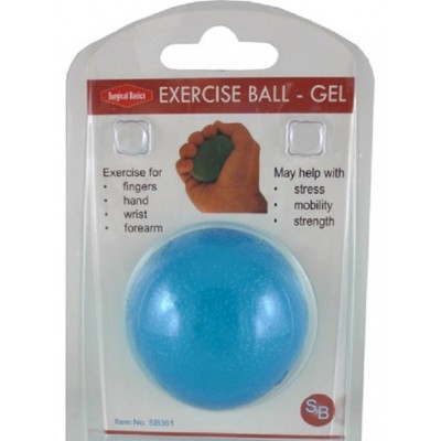 Exercise Gel Ball Fingers Hand Wrist Forearm Stress Mobility Strength