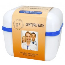 Denture Bath With Drainer