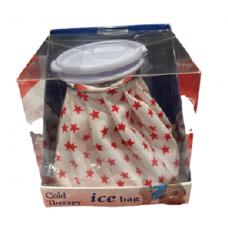 Ice Bag Red Stars Pattern Cooling & Relaxing (X1 Bag)