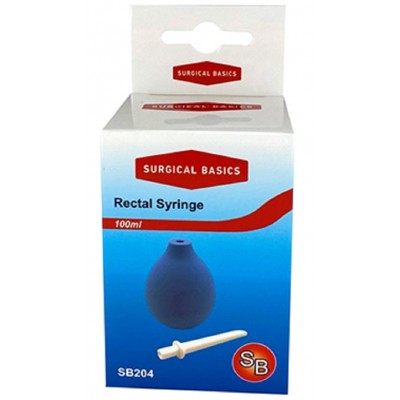 Surgical Basics Rectal Syringe 100ml