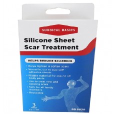 Scar Treatment Silicone Sheet 3 Pack Helps Reduce Scarring Reusable