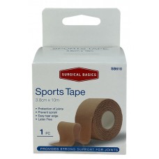 Surgical Basics Sports Tape Tan (3.8cm X 10m)